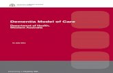 Dementia Model of Care - WA Health - Health Networks · Dementia Model of Care Department of Health, Western Australia . ... People who provide care to older people with dementia