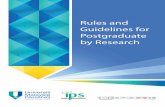 Rules and Guidelines for Postgraduate by Researchips.ump.edu.my/images/Guidelines/Guidelines V2/GUIDELINE FOR... · Rules for Postgraduate by Research Contents ... Automotive Engineering,