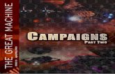 Campaigns - smikesworld.dksmikesworld.dk/smworld/magazines/gm_issue15.pdf · new breakfast nook in Draal’s chamber, but in space other powers continue to do their own fighting (and