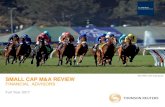 SMALL CAP M&A REVIEW - Clairfield International CAP M&A REVIEW FINANCIAL ADVISORS Full Year 2017 REUTERS / USA Today Sports