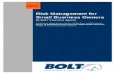Risk Management for Small Business Owners - American … · Risk Management for Small Business Owners ... procedures to identify controllable losses as well as steps to ... or employees