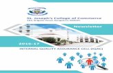 2016-17 - SJCC · to the present global scenario were made. ... IQAC 2016-17 H. Gender audit ... network of Centres of Excellence for HRD