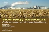 Bioenergy Research: Advances and Applications · Use of Agroindustrial Residues ... Biochemistry of Isobutanol Fermentation 112 v. ... How Much Bioenergy may be Produced Sustainably?