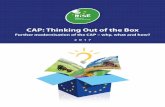 CAP: Thinking Out of the Box - RISE Foundation report · CAP: Thinking Out of the Box ... this out of the box thinking project to find better policy solutions for a more sustainable