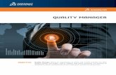 QUALITY MANAGER - Dassault Systèmes SIPOC. Quality Manager also has a fishbone capability to ... Complaint Management Quality Manager digitizes and streamlines the complaint- ...