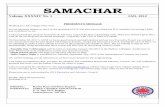 SAMACHAR - India Canada Association of Saskatchewanindiacanadasask.ca/sites/indiacanadasask.ca/files... · SAMACHAR Volume XXXXIV No. 1 ... Mrs. Meena Bhardwaj 565-0009 meenabhardwaj@hotmail.com