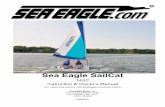Sea Eagle SailCat · Sea Eagle SailCat 14SC ... Catamaran Sailing by Phil Berman & Sailing for Dummies by J.J. & Peter Isler. CAUTION/WARNING! AVOID POWER LINES! The mast on your