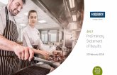 20 February 2018 - Global Food Technology | Kerry Group · These forward looking statements speak only as of the date they were made and the ... Strategy & Business Model for growth
