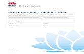Procurement Conduct Plan - ProcurePoint | One place … · Web viewI confirm that I have been provided the document entitled Procurement Conduct Plan and have read and understood