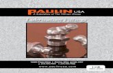 Lubrication Fittings - Paulin USA · ROBERT J. FINCH General Manager U.S ... Lubrication fittings at ... Tel: 204-694-3802 Fax: 204-694-3804 montreal 2591 Rue Debray Laval, QC H7S