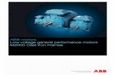 ABB motors Low voltage general performance motors M2000 …dongcogiamtoc.org/wp-content/uploads/2016/08/M2QA-motor.pdf · Low voltage general performance motors M2000 Cast lron Frames