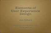Elements of User Experience Design - WordPress.com · Elements of User Experience Design ... bit.ly/jmu-ux. Elements of User Experience Concept, Execution, Assessment ... Analytics