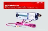 Installation & User Guide SonoMeter 30 - Devifheprod.danfoss.com/PCMPDF/SonoMeter-30_VUIGJ102.pdf · Installation & User Guide SonoMeter 30 Ultrasonic energy meter ... The connector