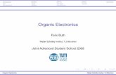 Organic Electronics - Technische Universität München · 2 Organic Light Emitting Diodes ... from Shaw and Seidler,"Organic Electronics: Introduction", ... later on also for polymers