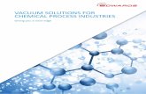 VACUUM SOLUTIONS FOR CHEMICAL PROCESS INDUSTRIES …€¦ · VACUUM SOLUTIONS FOR CHEMICAL PROCESS INDUSTRIES. EDWARDS THE PARTNER OF CHOICE Edwards is a world leader in the design,