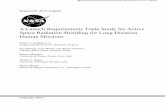 A Launch Requirements Trade Study for Active Space Radiation Shielding for … ·  · 2015-09-05A Launch Requirements Trade Study for Active Space Radiation Shielding for Long ...