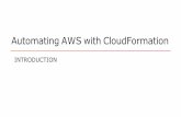 Designing for AWS CloudFormation ·  · 2017-09-12EC2 Instance IAM Role Security Group RDS Database DynamoDB Table Launch Configuration VPC Subnet. Automating infrastructure-Lowercosts-Improvequality-Improveflexibility