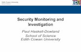 Security Monitoring and Investigation - bgp4all.com · • Introduction to monitoring • SNMP ... • Simple Network Monitoring Protocol ... – PRTG -