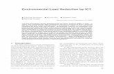 Environmental Load Reduction by ICT - Fujitsu Global · “Environmental” effect by ICT introduction ICT introduction effects Proposal for environmental improvement Quantify Represented