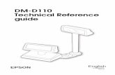 DM-D110 Technical Reference guide - Epostraders.co.uksupport.epostraders.co.uk/support-files/documents/33/UA0-DM-D110... · Rev. A i DM-D110 Technical Reference Guide CAUTIONS This