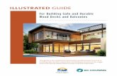 ILLUSTRATED GUIDE - Victoria · ILLUSTRATED GUIDE This guide is for residential construction professionals to assist in building safe, durable wood deck and balcony structures for