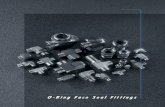 O-Ring Face Seal Fittings - Royal Hydraulics · Brennan Industries, Inc.’s steel and stainless steel o-ring face seal fittings meet all ... published by the Society of Automotive