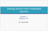 Getting Started with Embedded Systems - uCozramzi.ucoz.com/01_Chapter_1-Introduction.pdf · What is an Embedded System? y The Essence of Embedded Systems y Embedded systems examples