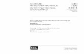 NORME CEI INTERNATIONALE IEC INTERNATIONAL … ·  · 2016-05-17CEI INTERNATIONALE IEC INTERNATIONAL STANDARD NORME Sécurité des appareils électrodomestiques et analogues Partie