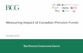 Measuring Impact of Canadian Pension Funds - Newswirefiles.newswire.ca/29/ENG_Top_Ten_Report.pdf · largest pension funds1 8 funds in the top 100, ... Includes infrastructure, real