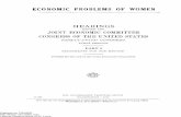 Economic problems of women. Hearings, Ninety-third ... · ECONOMIC PROBLEMS OF WOMEN HEARINGS ... NINETY-THIRD CONGRESS FIRST SESSION PART 3 STATEMENTS FOR THE ... put the wedding