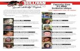 Twenty-five $1,000 Scholarships - Sullivan Supply_Layout 1 · Codi Coulter, Naples, TX Katie Courkamp, ... Jennifer Drabek, Schulenburg, TX ... Prescott, AR Tyler Goerig, ...