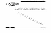 Tidland Internal Element Shaft - Maxcess Inspection Guidelines ... Check for cracks around lug and pad slots.. ...  Tidland Internal Element Shaft MI 132427 1 P Page 11