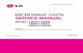 MICROWAVE OVEN SERVICE MANUAL - Marcone …members.msaworld.com/wp-content/uploads/sites/3/2016/05/LMVH1750...microwave oven service manual model: lmvh1750sb lmvh1750st lmvh1750sw