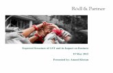 Expected Structure of GST and its Impact on Business 19 ...indien.ahk.de/fileadmin/ahk_indien/Bilder/2015_past_events/Seminar...19 May 2015 Presented by: Anand Khetan ... Value Added