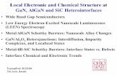 Local Electronic and Chemical Structure at GaN, …shapira/Yoram_NEW/LeonardJBrillson.pdfLocal Electronic and Chemical Structure at GaN, AlGaN and SiC Heterointerfaces ... Dr. Bill