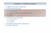 Chapter 3: Cluster Analysis - unibz · Chapter 3: Cluster Analysis `3.1 Basic Concepts of Clustering `3.2 Partitioning Methods `3.3 Hierarchical Methods 3.3.1 The Principle 3.3.2