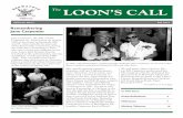 The LOON’S CALL - surveyor-usmfiles.s3.amazonaws.comsurveyor-usmfiles.s3.amazonaws.com/phpWsa3rh/Fall_2010.pdf · Jane Carpenter In This Issue ... and her sister Evie Gates in 1984.