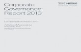 Corporate Governance Report 2013 Corporate Governance Compensation Report 2013 Report ...€¦ ·  · 2014-03-25Corporate Governance Report 2013 Corporate Governance ... 8.4 Information