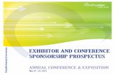 EXHIBITOR AND CONFERENCE SPONSORSHIP PROSPECTUS Annual... · EXHIBITOR AND CONFERENCE SPONSORSHIP PROSPECTUS ... Novaerus Novo Nordisk, Inc. NPORT Staffing Omnicare, Inc. OneGroup