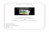 CIVIL REGISTRATION FUNCTIONAL REQUIREMENTS FOR DATABASE ... · REQUEST FOR PROPOSAL CIVIL REGISTRATION FUNCTIONAL REQUIREMENTS FOR DATABASE DESIGN AND DEVELOPMENT ... The current