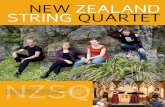 NEW ZEALAND STRING QUARTET - jwentworth.com · New Zealand String Quartet has forged a major career in the busy ... and Toru Takemitsu ... Heaven after yesterday’s concert by the