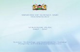 MINISTRY OF SCIENCE AND TECHNOLOGY … swot analysis 16 ... ministry of science and technology strategic plan 2007 - 2012 ... ministry of science and technology strategic plan 2007