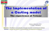 The Implementation of a Costing model - ITU Implementation of a Costing model The experience of Telesur ... Product profitability ... such as SAP of MS Excel .