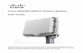 Cisco BWX360 WiMAX Outdoor Modem · Cisco BWX360 WiMAX Outdoor Modem / engbt / Product number / Cover_front.fm / 7.4.10 Schablone 2007_10_19 Cisco BWX360 WiMAX Outdoor Modem User