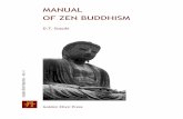 MANUAL OF ZEN BUDDHISM - The Golden Elixir: · MANUAL OF ZEN BUDDHISM D.T. Suzuki Golden Elixir Press Golden Elixir Reprints — No. 4