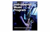 REDLYNCH STATE COLLEGE Instrumental Music Program€¦ · Baritone Saxophone- Charles Mingus- “Moanin ...