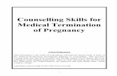 Counselling skills for Medical Termination of pregnancy · Counselling Skills for Medical Termination ... Counselling skills for Medical Termination of Pregnancy. ... The central