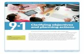 Topic guide 9.1: Clarifying objectives and planning actions · the campaign ‘road’ and identify key milestones, ... campaign team will also have personal ... feel more confident