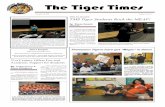 The Tiger Times - Saginaw Public School Districtpub.spsd.net/thompson/documents/Tiger Times Issue 1.pdf · The Tiger Times November 30, 2010 Volume 3, ... Harry Potter series. The