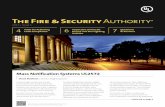 Code Compliance Rescue and Fire Fighting Vehicles - UL · Rescue and Fire Fighting ... a contiguous area via SMS, email, pop-ups, ... emergency events like fire alarm systems have